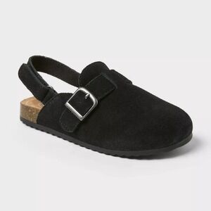Cat & Jack Toddler Berlin Clogs Black Size 9T New With Tags